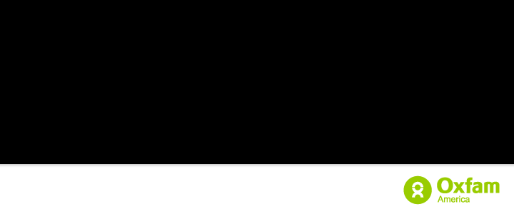 Oxfam America banner